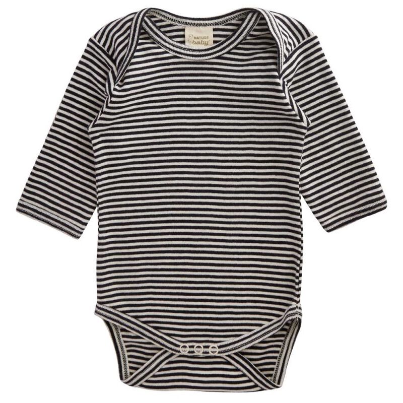 Nature Baby Organic Cotton L/S Bodysuit image number 5